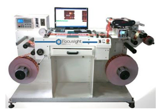 Larghezza della telecamera CCD 330mm che stampa la macchina di ispezione dell'etichetta