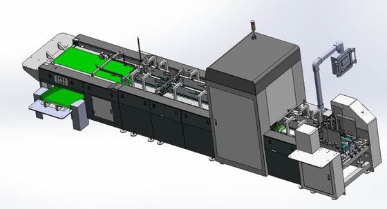 Min 90mm &amp; macchina massima di ispezione di stampa del cartone di 500mm con il sistema d'alimentazione senza sosta