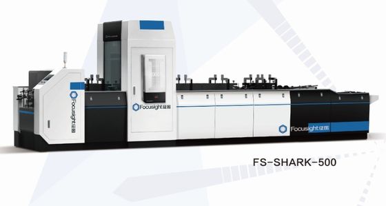 FS-SHARK-500 con il sistema gemellato FMCG di rifiuto inscatola la stampatrice