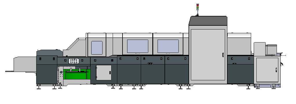 macchina di 250m/Min High-Speed Printing Quality Inspection per il contenitore d'imballaggio di whiskey